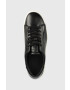 Calvin Klein Кожени маратонки Hm0hm00861 Low Top Lace Up Lth в черно - Pepit.bg