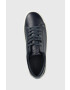 Calvin Klein Кожени маратонки Hm0hm00861 Low Top Lace Up Lth в тъмносиньо - Pepit.bg