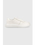 Calvin Klein Кожени маратонки HM0HM00992 LOW TOP LACE UP PIPING в бяло - Pepit.bg