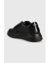 Calvin Klein Кожени маратонки HM0HM00992 LOW TOP LACE UP PIPING в черно - Pepit.bg