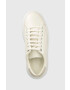 Calvin Klein Кожени маратонки HW0HW01356 BUBBLE CUPSOLE LACE UP в бежово - Pepit.bg