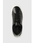 Calvin Klein Кожени маратонки Hw0hw01517 Raised Cupsole Lace Up в черно - Pepit.bg