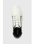 Calvin Klein Кожени маратонки Low Top Lace Up Lth в бежово - Pepit.bg