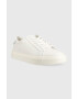 Calvin Klein Кожени маратонки LOW TOP LACE UP LTH SM в бяло HM0HM01018 - Pepit.bg