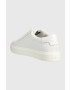 Calvin Klein Кожени маратонки LOW TOP LACE UP MONO HF в бяло HM0HM01068 - Pepit.bg