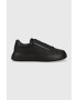 Calvin Klein Кожени маратонки Low Top Lace Up Zip - Pepit.bg