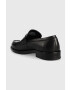 Calvin Klein Кожени мокасини Hardware Loafer Sm Lth в черно - Pepit.bg