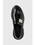 Calvin Klein Кожени мокасини HM0HM00858 MOCCASIN ARCH HW в черно - Pepit.bg