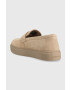 Calvin Klein Кожени мокасини HM0HM00991 LOW TOP MOC HYBRID SUE в бежово - Pepit.bg