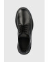 Calvin Klein Кожени половинки обувки Hm0hm00874 Low Top Lace Up Mix в черно - Pepit.bg