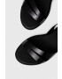Calvin Klein Кожени сандали ALMOND SANDAL в черно HW0HW01463 - Pepit.bg