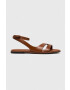 Calvin Klein Кожени сандали ALMOND SANDAL - Pepit.bg