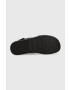 Calvin Klein Кожени сандали BACK STRAP SANDAL LTH в черно HM0HM00946 - Pepit.bg