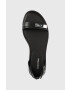 Calvin Klein Кожени сандали Barely There Flat - Pepit.bg