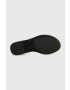 Calvin Klein Кожени сандали Barely There Flat - Pepit.bg