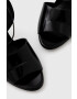 Calvin Klein Кожени сандали GEO STIL SANDAL 90HH в черно HW0HW01462 - Pepit.bg