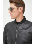 Calvin Klein Кожено яке бомбър - Pepit.bg