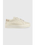 Calvin Klein Маратонки CUPSOLE FLATFORM LACE UP - MONO в бежово HW0HW01420 - Pepit.bg