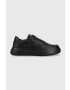 Calvin Klein Маратонки Low Top Lace Up Zip Mono в черно - Pepit.bg