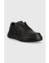 Calvin Klein Маратонки Low Top Lace Up Zip Mono в черно - Pepit.bg