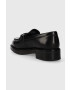 Calvin Klein Мокасини RUBBER SOLE LOAFER W в черно с платформа HW0HW01791 - Pepit.bg