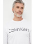 Calvin Klein Памучна блуза с дълги ръкави - Pepit.bg