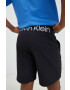 Calvin Klein Performance Къс панталон за трениране Effect в черно - Pepit.bg