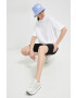 Calvin Klein Performance Рокля в бяло къс модел с уголемена кройка - Pepit.bg