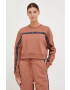 Calvin Klein Performance Спортен суичър в кафяво с апликация - Pepit.bg