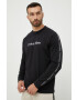 Calvin Klein Performance Спортен суичър Active Icon в черно с принт - Pepit.bg