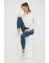 Calvin Klein Performance Спортен суичър This Is Love в бежово с принт - Pepit.bg