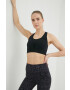 Calvin Klein Performance Спортен сутиен Seamless в черно с изчистен дизайн - Pepit.bg