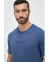 Calvin Klein Performance Тениска в синьо меланж на - Pepit.bg