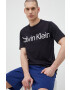 Calvin Klein Performance Тениска за трениране Effect в черно с принт - Pepit.bg