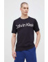 Calvin Klein Performance Тениска за трениране Effect в черно с принт - Pepit.bg