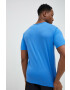 Calvin Klein Performance Тениска за трениране Essentials в синьо с принт - Pepit.bg