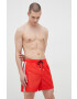 Calvin Klein Плувни шорти в червено - Pepit.bg