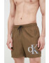 Calvin Klein Плувни шорти в зелено - Pepit.bg