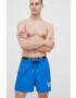 Calvin Klein Плувни шорти в синьо - Pepit.bg