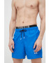 Calvin Klein Плувни шорти в синьо - Pepit.bg