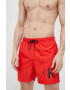 Calvin Klein Плувни шорти в червено - Pepit.bg