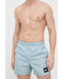 Calvin Klein Плувни шорти в синьо - Pepit.bg