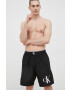 Calvin Klein Плувни шорти в черно - Pepit.bg