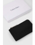 Calvin Klein Портфейл дамски в черно - Pepit.bg