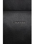 Calvin Klein Раница мъжки в черно голям размер с изчистен дизайн - Pepit.bg
