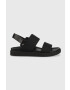 Calvin Klein Сандали ADJ SANDAL W/HW - JQ в черно HW0HW01491 - Pepit.bg