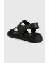 Calvin Klein Сандали BACK STRAP SANDAL MONO JQ в черно HM0HM00970 - Pepit.bg