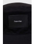 Calvin Klein Шапка в черно от памук - Pepit.bg