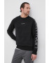 Calvin Klein Суичър мъжки в черно с принт - Pepit.bg