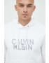 Calvin Klein Суичър в бяло с изчистен дизайн - Pepit.bg